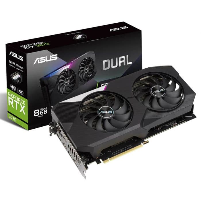 کارت گرافیک RTX 3070 ASUS Dual 8GB