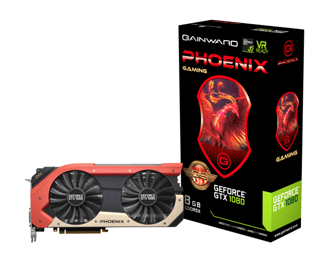 کارت گرافیک گینوارد مدل GTX 1080 Phoenix Gainward 8GB