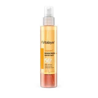 اسپری ضد آفتاب دو فاز ویتالیر SPF50 حاوی ویتامین سی حجم 150 میل