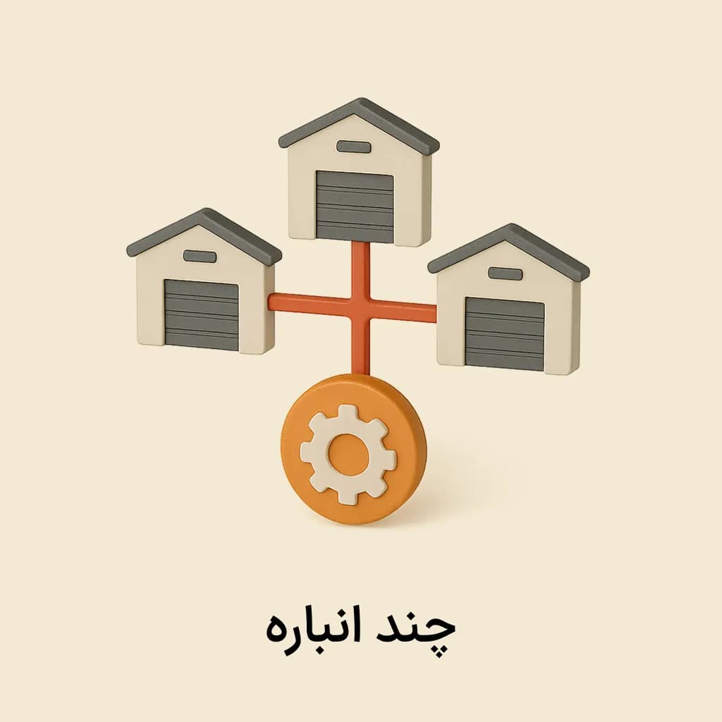افزونه چند انباره (حواله بین انبارها)