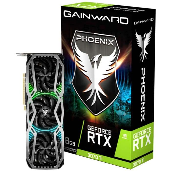 کارت گرافیک RTX 3070 Ti GAINWARD Phoenix 8GB درحدنو