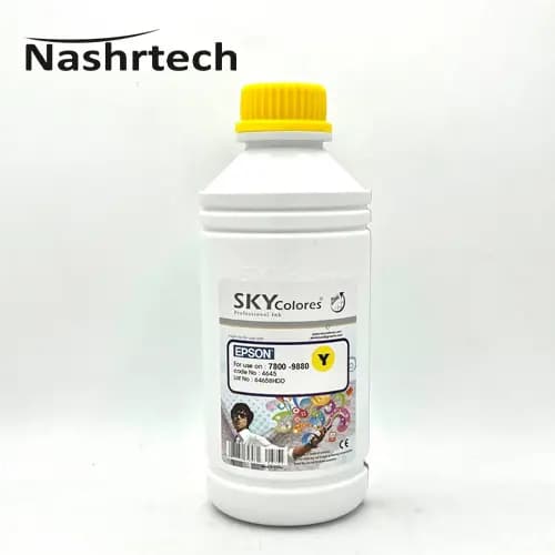 جوهر پلاتر اپسون 7800/9880 یک لیتری اسکای کالر تک رنگ — تصویر ۵