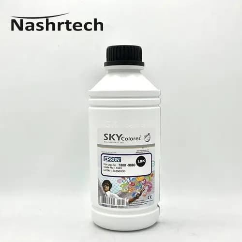جوهر پلاتر اپسون 7800/9880 یک لیتری اسکای کالر تک رنگ — تصویر ۸