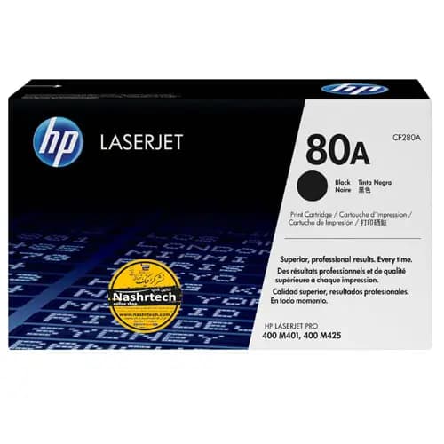 کارتریج تونر مشکی اچ پی HP 80A — تصویر ۲