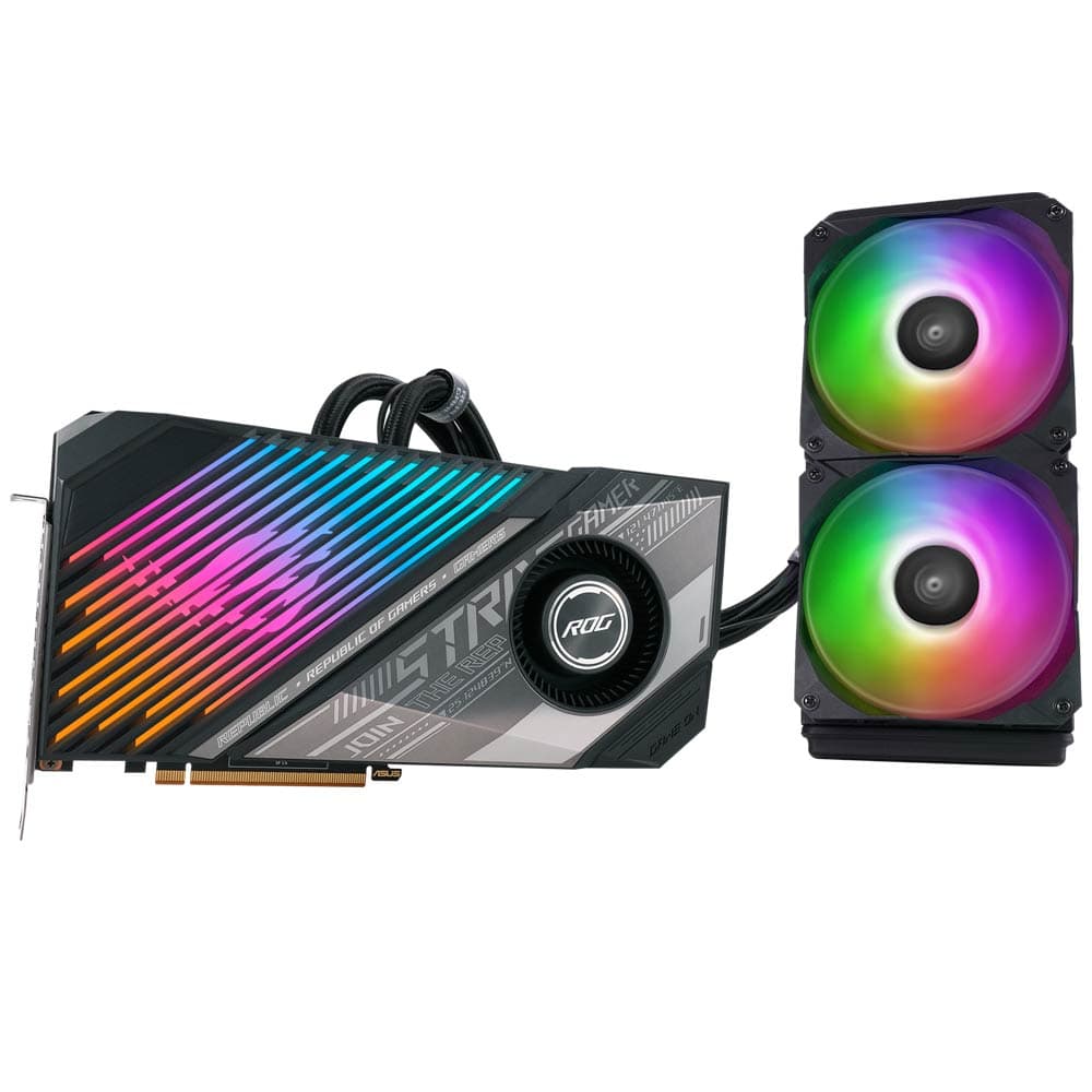 کارت گرافیک ایسوس مدل RX 6800XT asus ROG STRIX LC OC 16GB — تصویر ۳