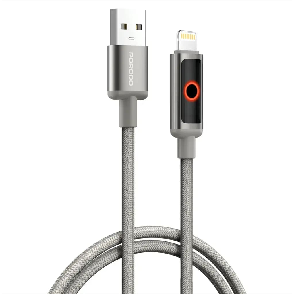 کابل شارژ USB-A به Lightning پرودو مدل Porodo Charge Lite