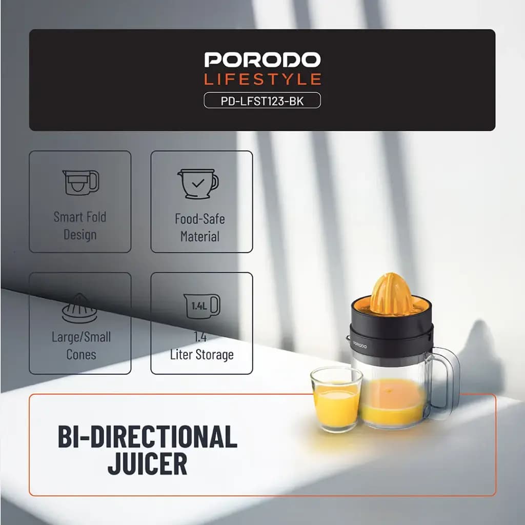 آبمیوه گیر شارژی پرودو مدل BI-Directional Juicer — تصویر ۶