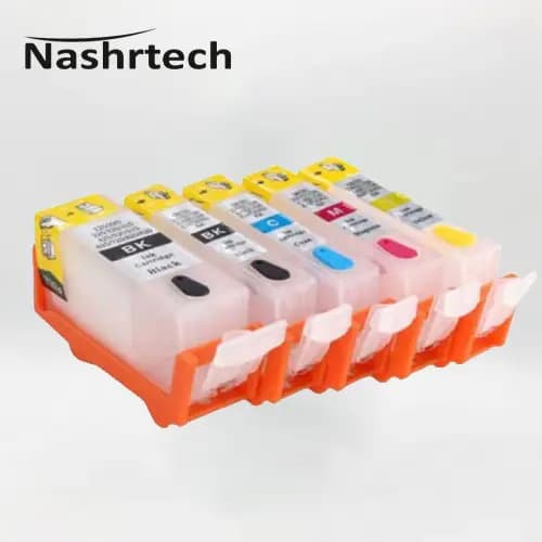 کارتریج قابل شارژ پرینتر کانن 4600 اسکای کالر ( 521 – 520 ) — تصویر ۲