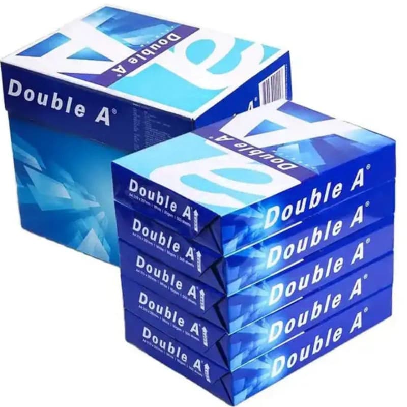 کاغذ A4 دابل آ (دبل آ) Double A - کارتن ۵ بسته 500 برگی