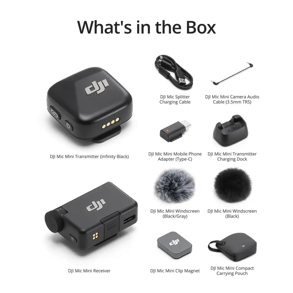 میکروفون تک کاربره دی‌جی‌آی مدل DJI Mic Mini — تصویر ۴