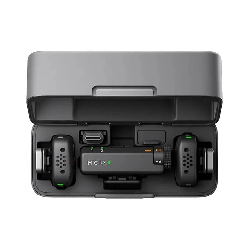 میکروفون دو کاربره دی‌جی‌آی مدل DJI Mic Mini — تصویر ۳