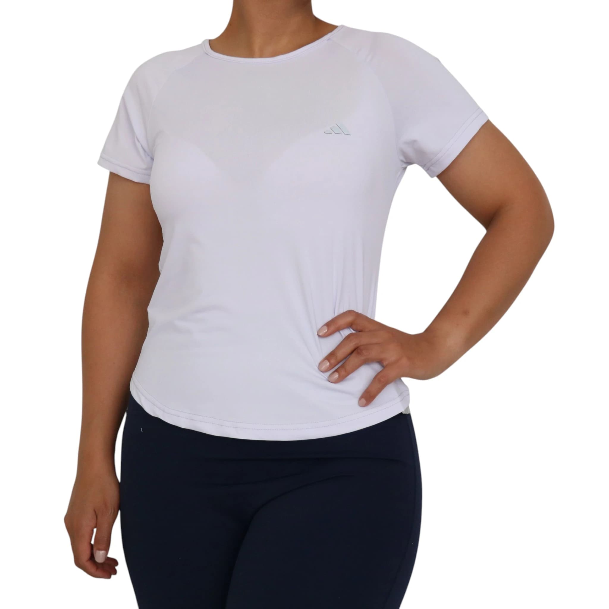 تیشرت ورزشی زنانه پشت تور آدیداس adidas A107