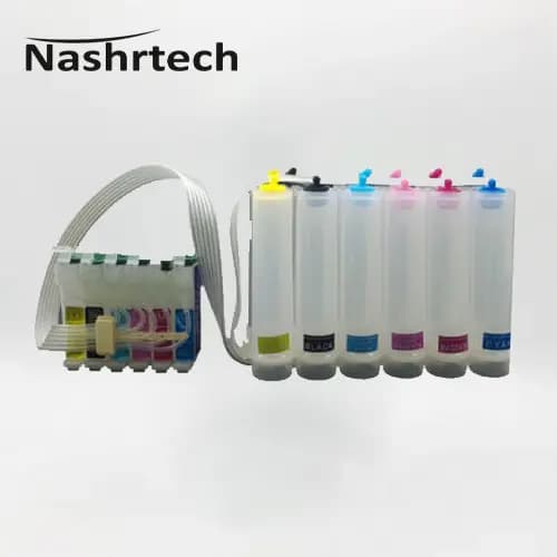 مخزن جوهر پرینتر اپسون Epson Ciss Photo1290 اسکای کالر — تصویر ۳