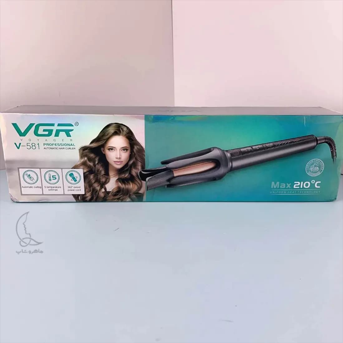 کرلی و فر کننده خودکار مو وی جی آر مدل VGR-581 — تصویر ۳