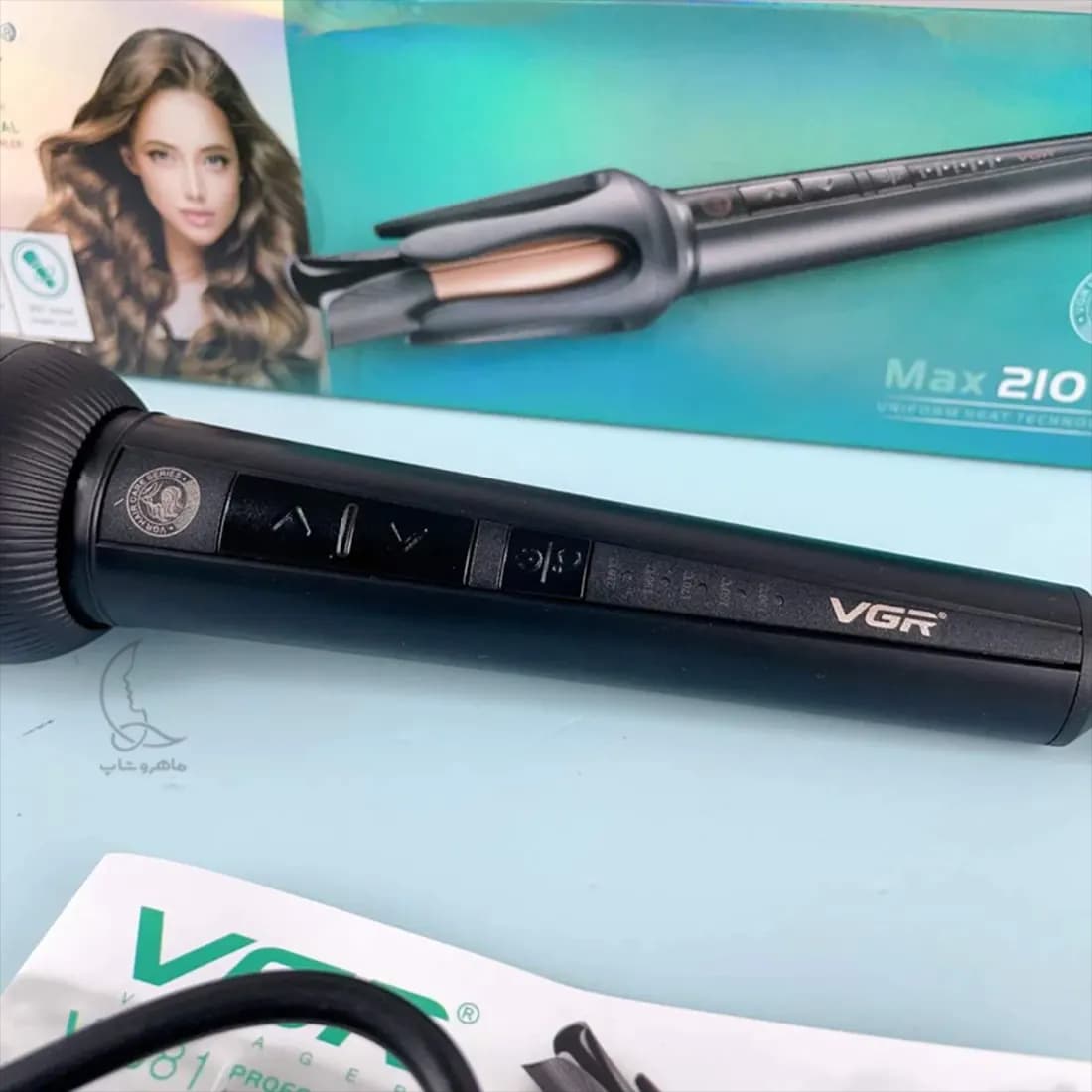 کرلی و فر کننده خودکار مو وی جی آر مدل VGR-581 — تصویر ۱۲