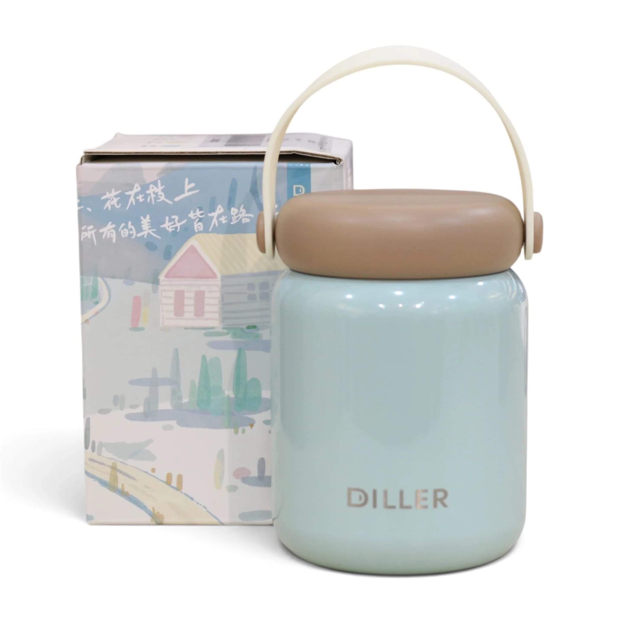 فلاسک قهوه خوری پاستلی 200 میل دیلر diller 9321 — تصویر ۶