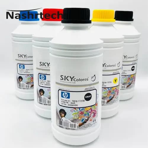 جوهر پلاتر اچ پی T795 اسکای کالر یک لیتری پک 6 رنگ