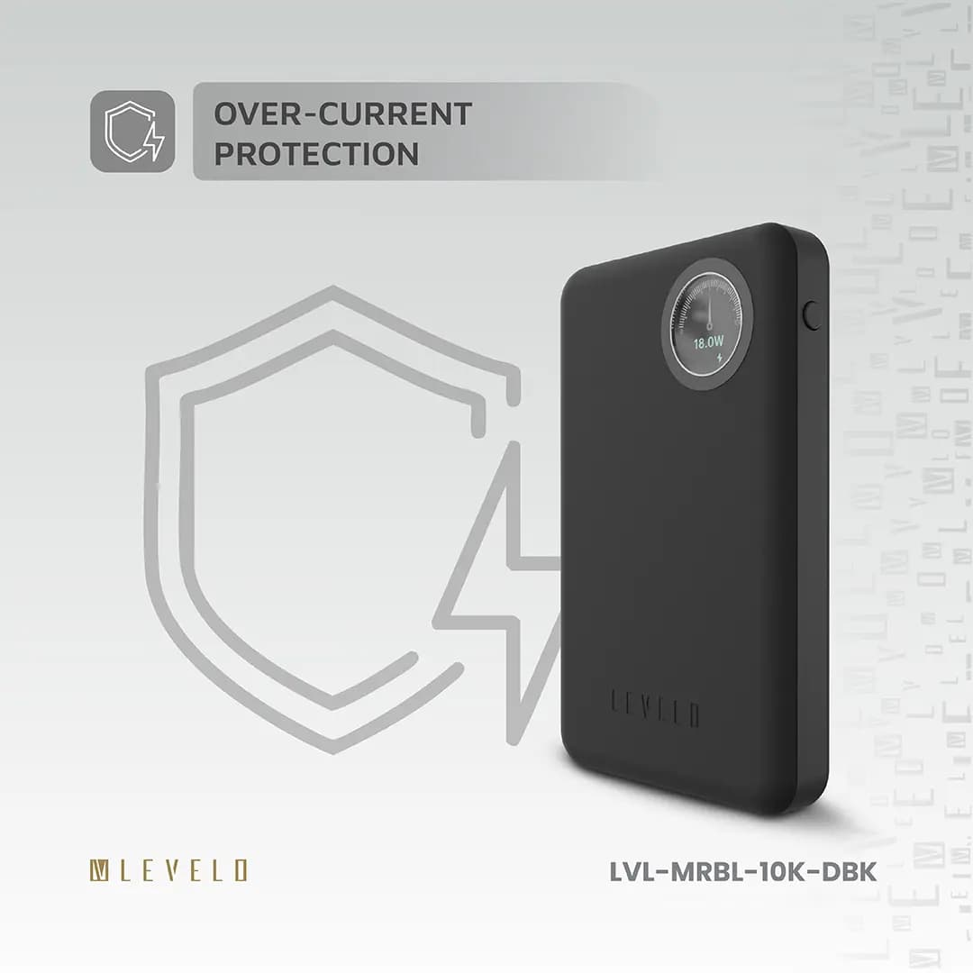 پاوربانک 10000mAh وایرلس Levelo مدل Marbella — تصویر ۷