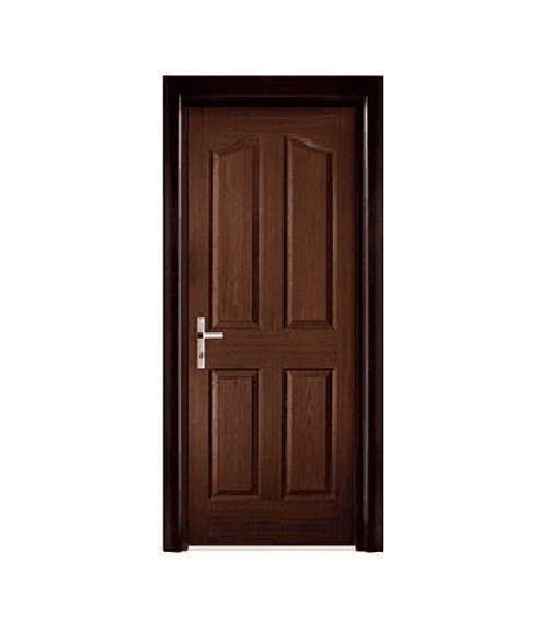 درب داخلی HDF چهار قاب ابرویی