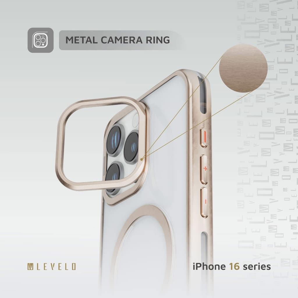 کاور LEVELO مدل Elio مناسب iPhone 16 Pro Max — تصویر ۵