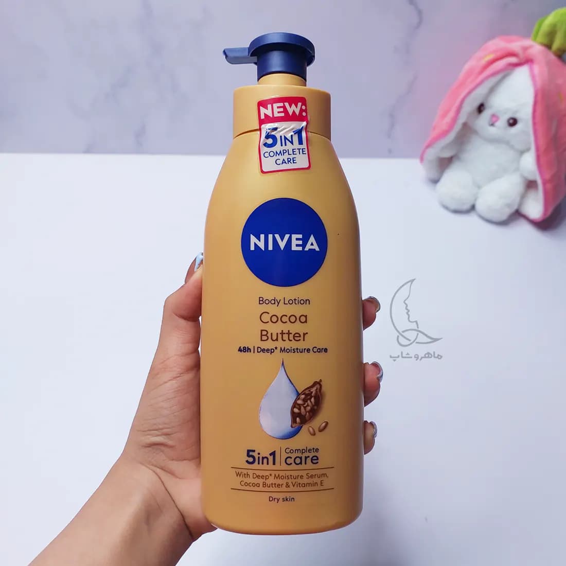 لوسیون بدن نیوآ مدل Cocoa Butter حجم 400 میل — تصویر ۲