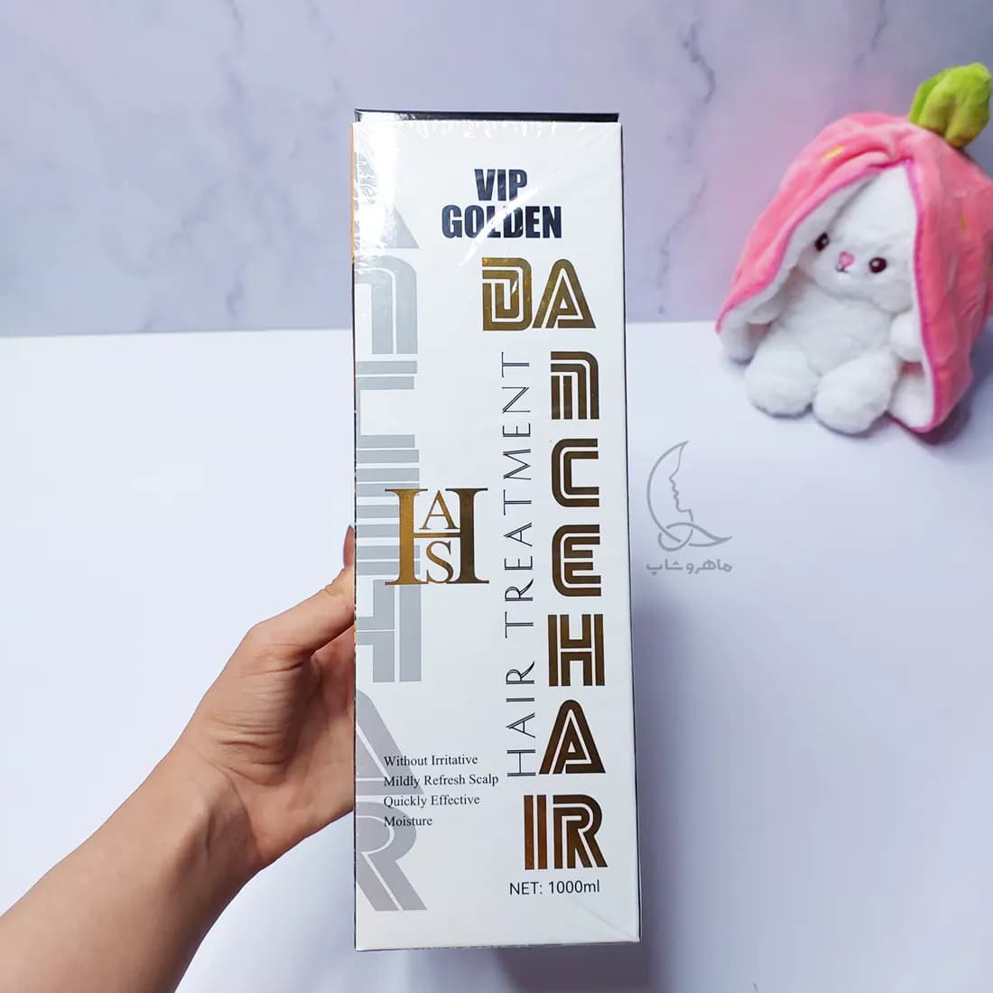 ماسک مو دنس هیر DANCE HAIR VIP Golden حجم 1000 میل — تصویر ۵