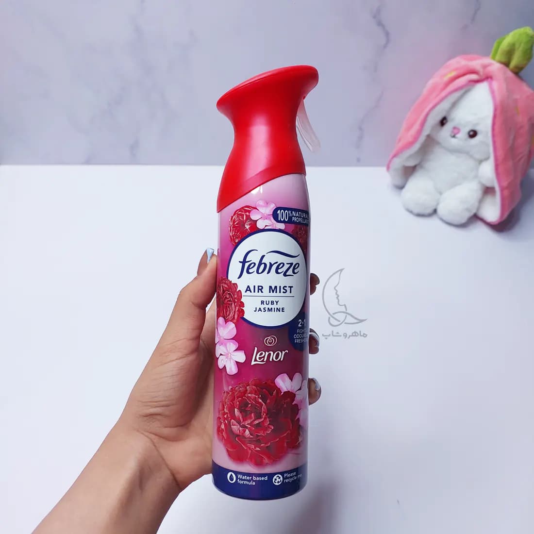 اسپری خوشو کننده هوا فبرز Febreze رایحه Ruby Jasmine حجم 185 میل — تصویر ۴