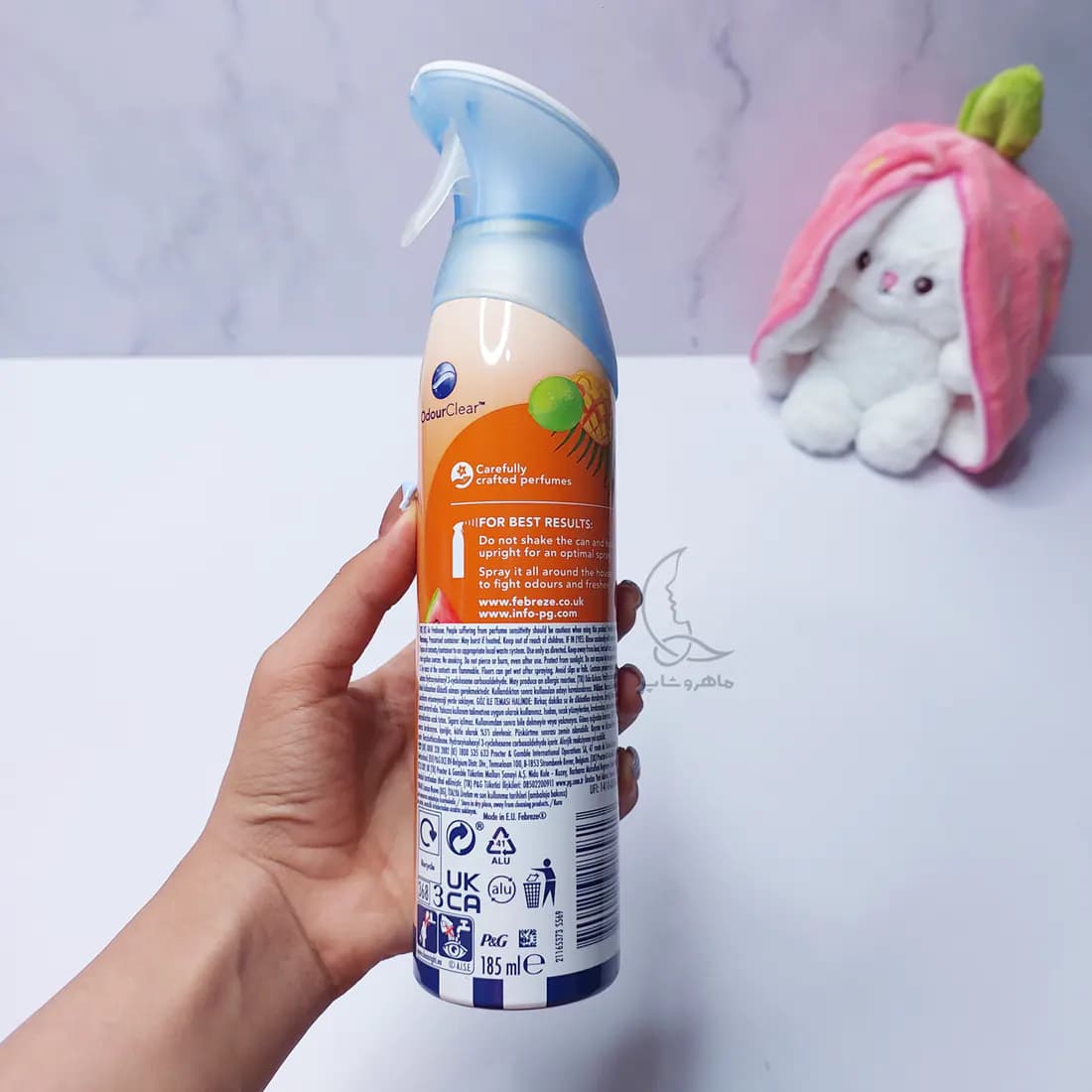 اسپری خوشو کننده هوا فبرز Febreze رایحه Fruity Tropics حجم 185 میل — تصویر ۵