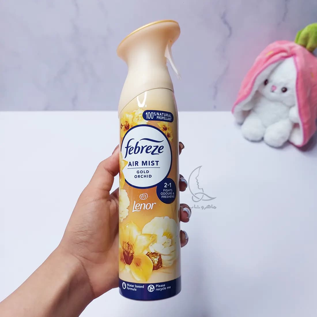 اسپری خوشو کننده هوا فبرز Febreze رایحه Gold Orchid حجم 185 میل