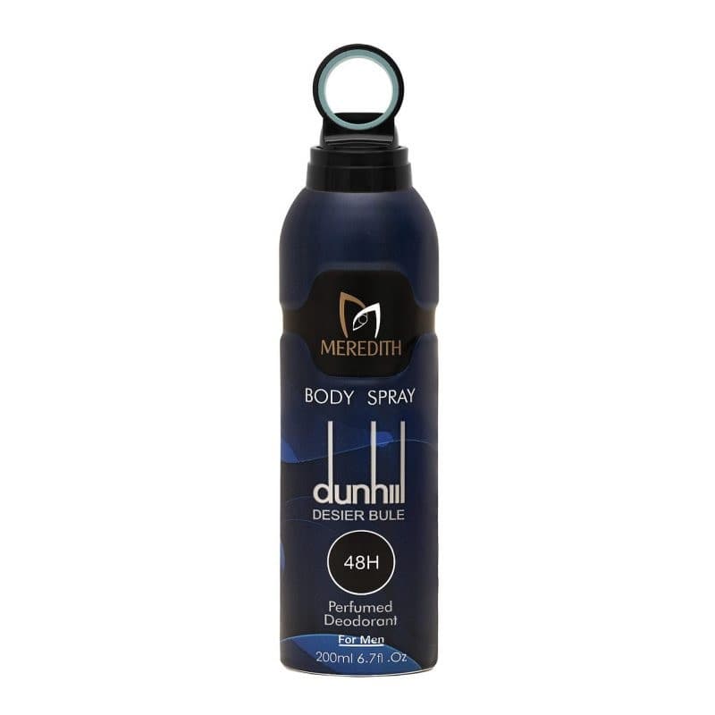 اسپری بدن مردانه مردیت رایحه Dunhill Desire Blue حجم 200 میل