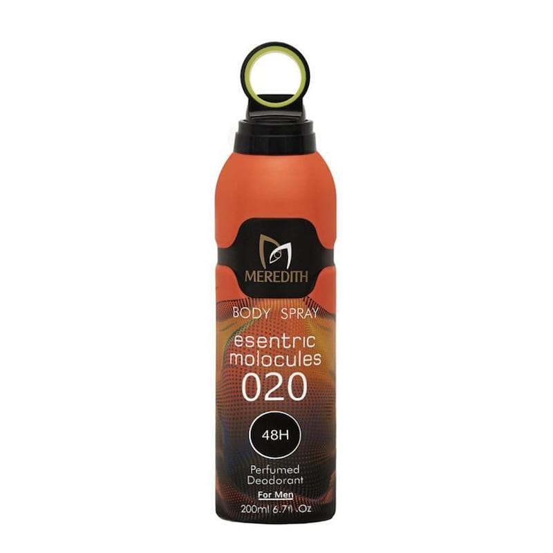 اسپری بدن مردانه مردیت رایحه Molecule 020 حجم 200 میل — تصویر ۲