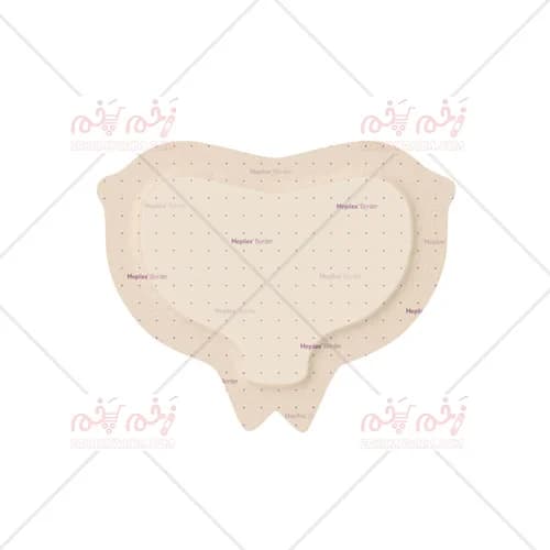 پانسمان فوم چسبدار مپیلکس بوردر ساکروم مونلیکه Mepilex Border Sacrum — تصویر ۵