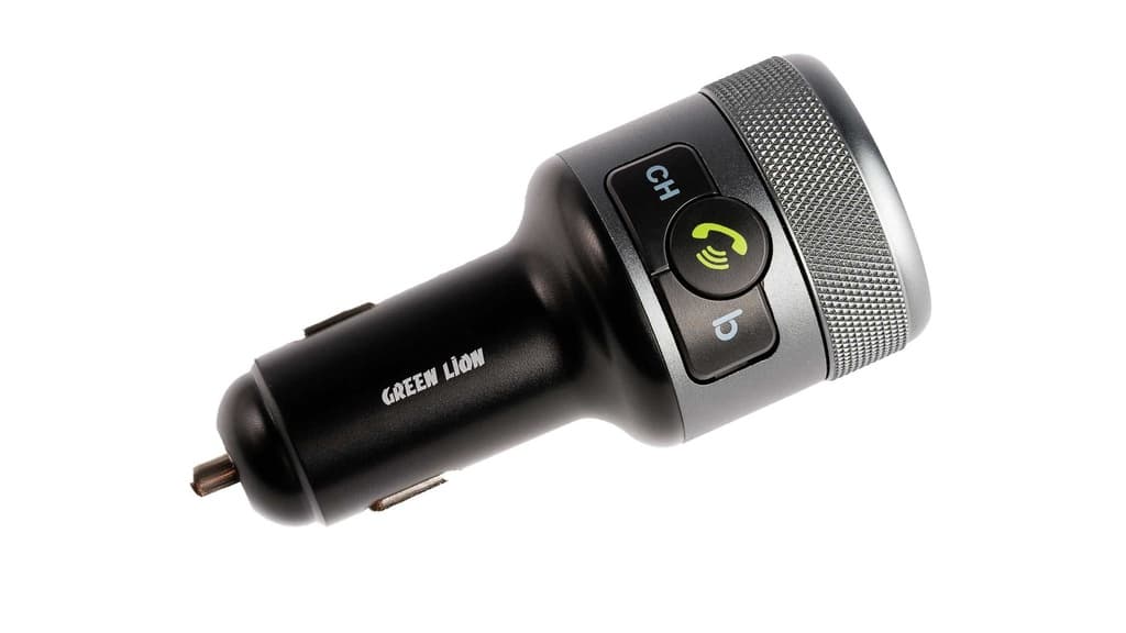 شارژر فندکی 42W و فرستنده صوتی گرین لاین Mini FM Transmitter Kit — تصویر ۴
