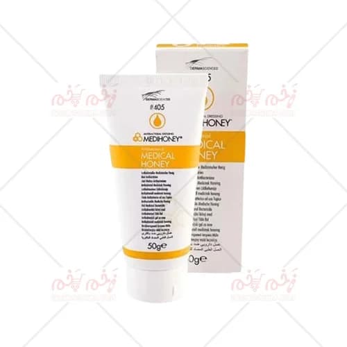 پماد عسل آنتی باکتریال مدی هانی 50 گرمی – 405 Antibacterial MediHoney — تصویر ۳