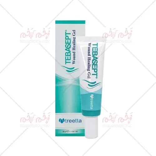 ژل ترمیم زخم طباسپت تریتا Tebasept Wound Healing Gel