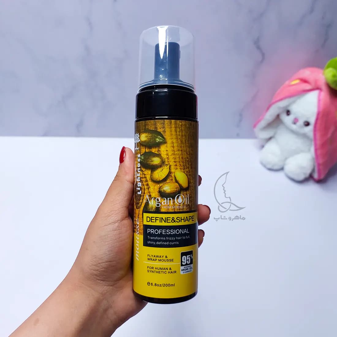 موس مو آرگان حجم 200 میلی لیتر — تصویر ۲