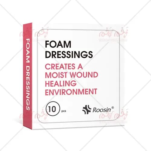 پانسمان فوم پلی اورتان روزین Roosin Foam Dressings with PU