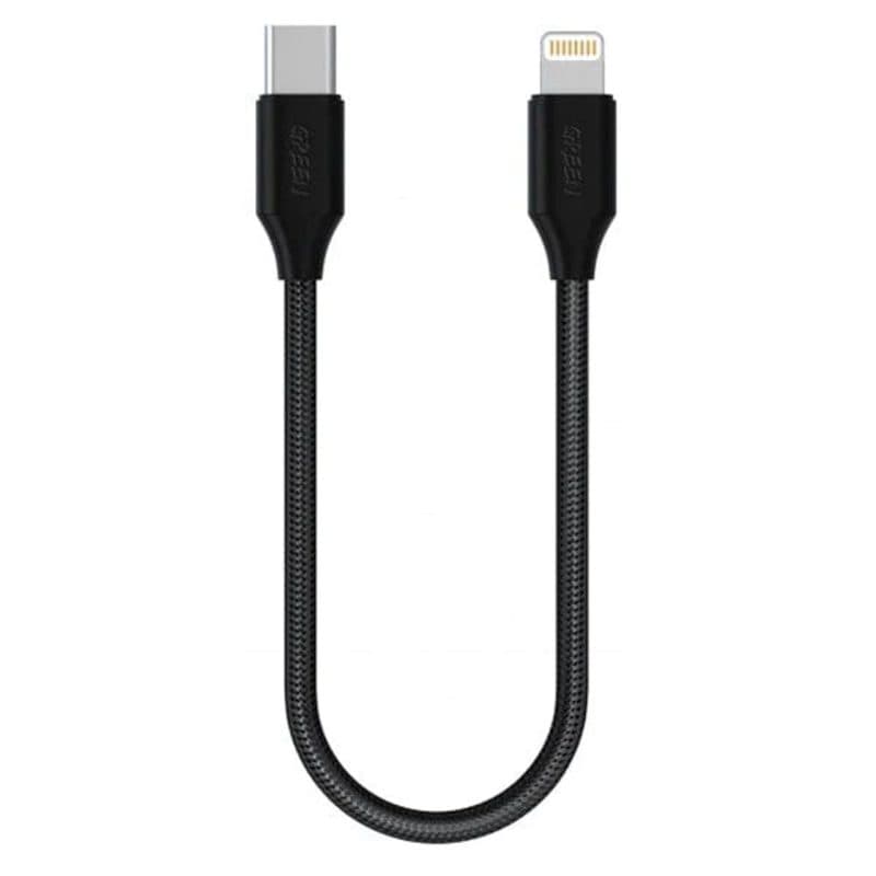 کابل شارژ 30 سانتی متری گرین لاین Green Lion Type-C to Lightning