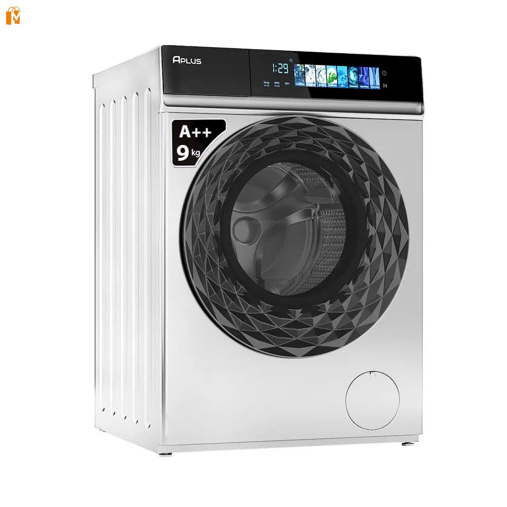ماشین لباسشویی 9 کیلویی 1200 دور BLDC اپلاس مدل WM90128B01