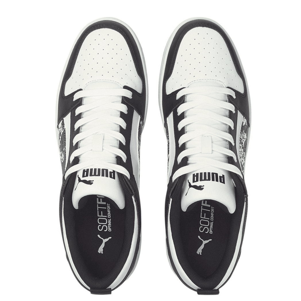 کتونی اورجینال برند پوما مدل Puma Rebound LayUp Lo Camo — تصویر ۵