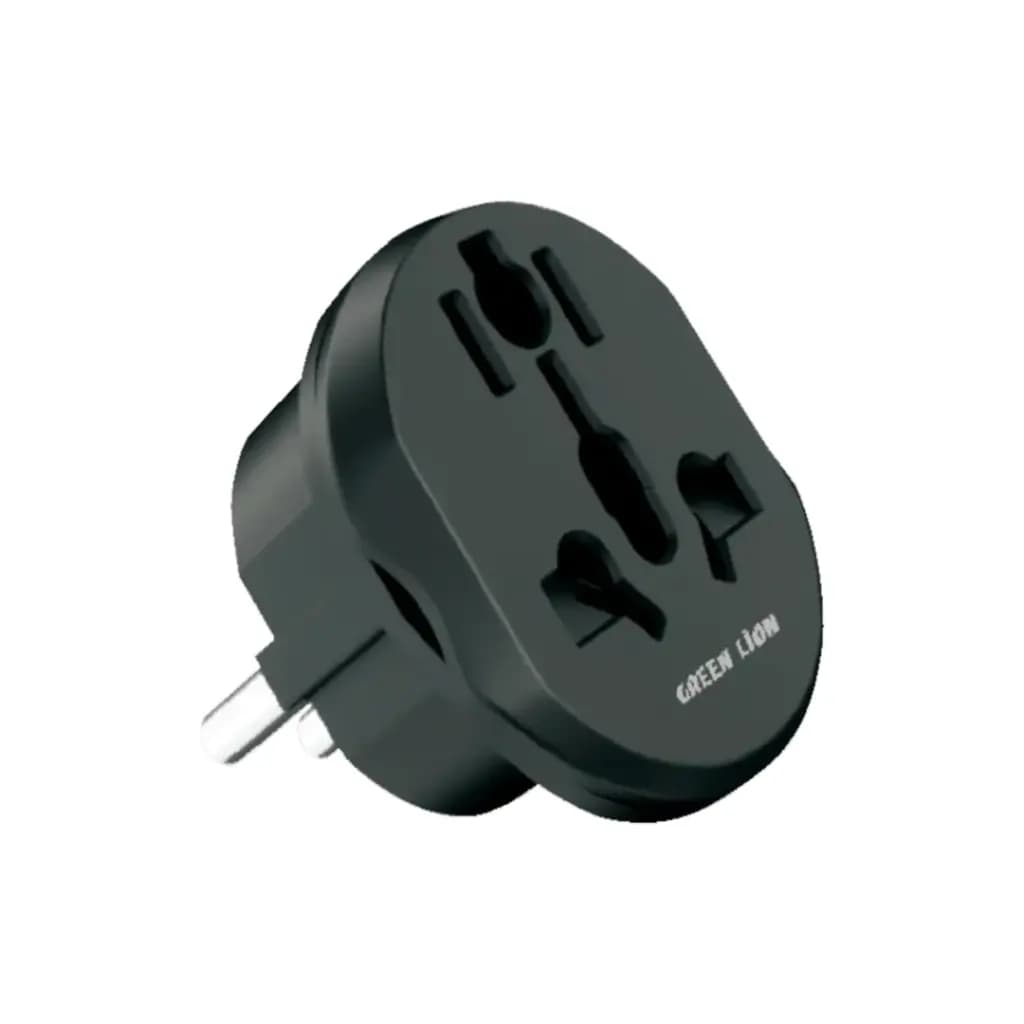 تبدیل برق 3 به 2 گرین لاین Green Lion Universal Conversion EU Plug 2