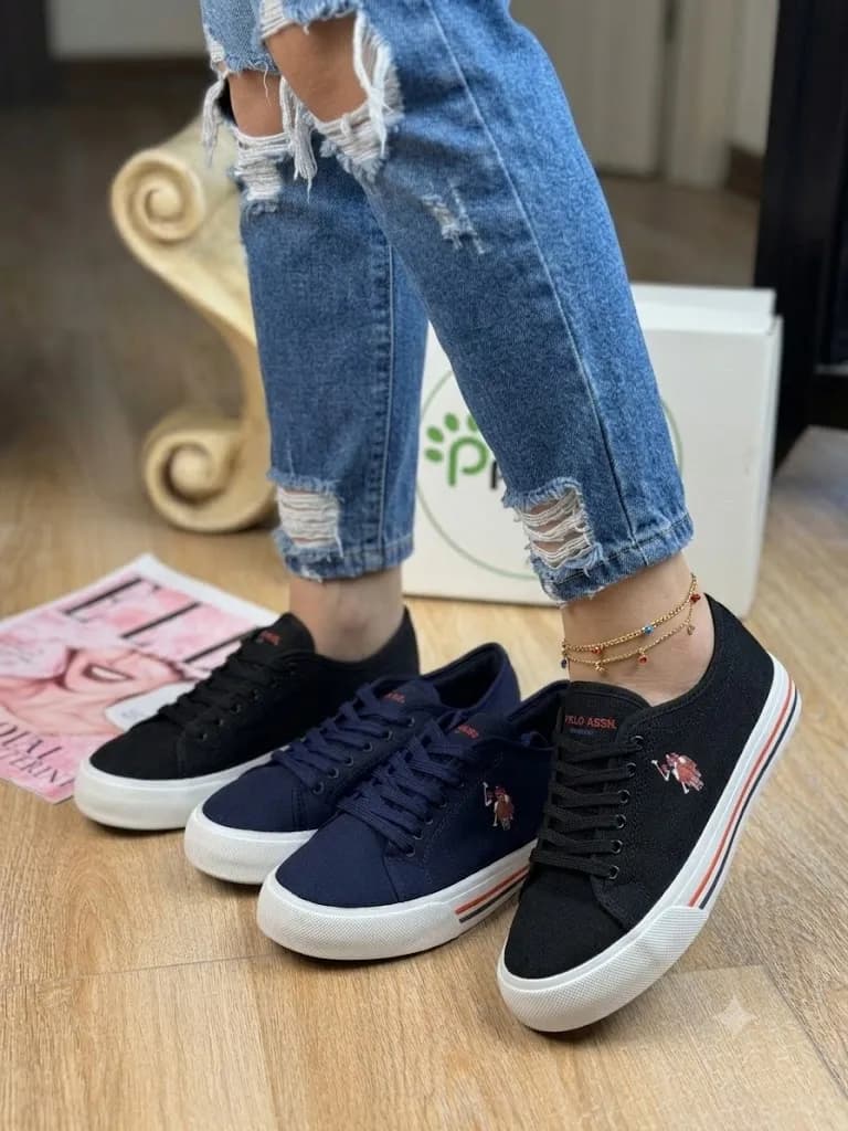 ونس زنانه لژ تخت پولو us polo کد 32432 — تصویر ۲
