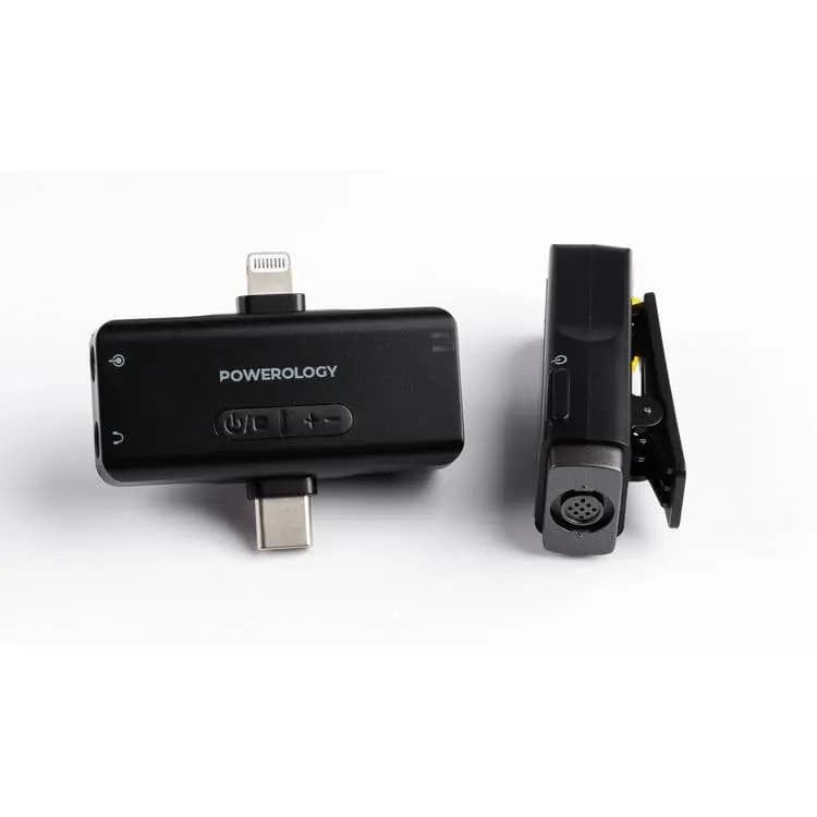 ست میکروفون بی سیم پاورولوجی مدل Lavalier – MFI Pwmic — تصویر ۵