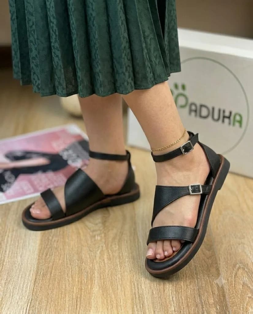 صندل زنانه رومی لژ تخت بهناز کد 31562 — تصویر ۲