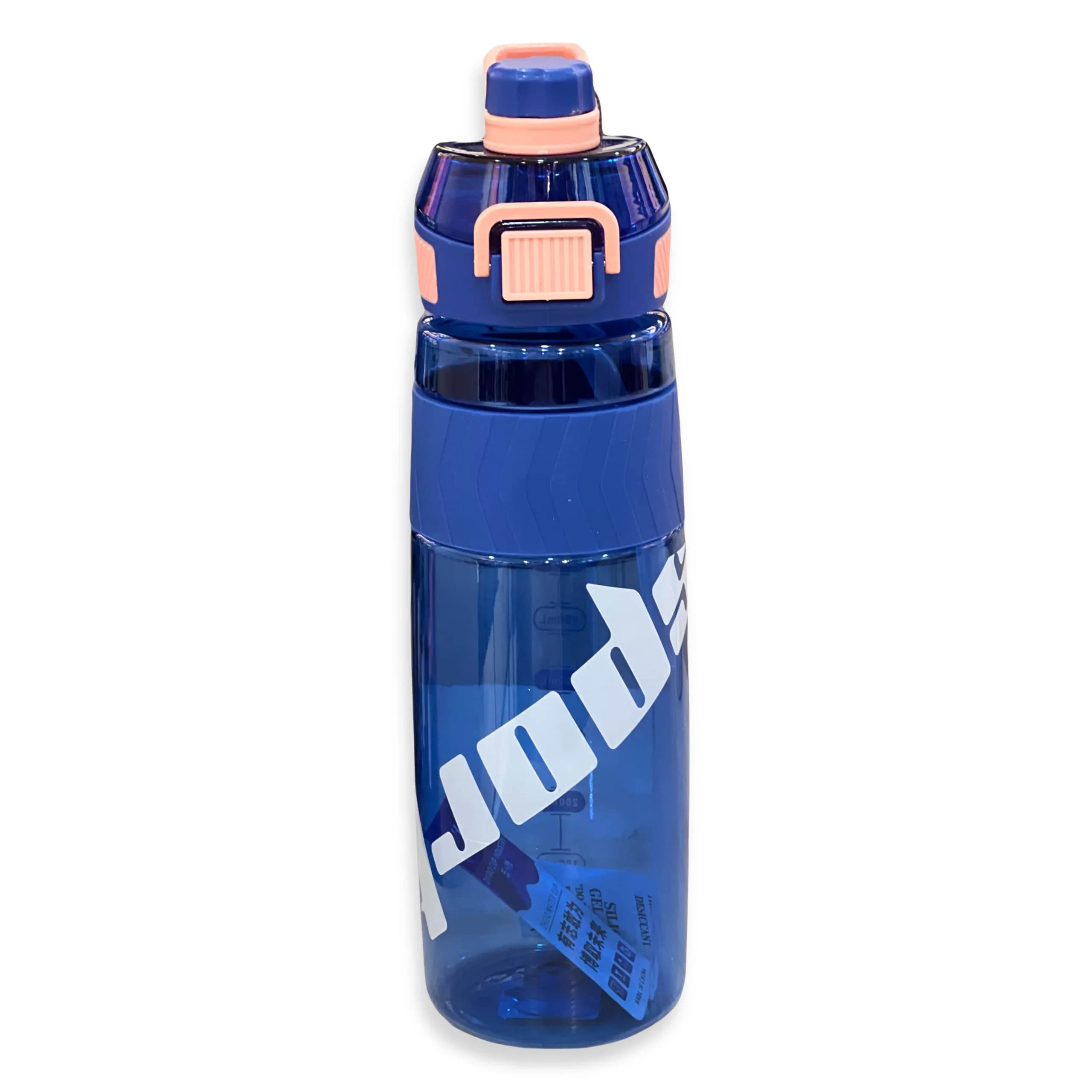 قمقمه 1 لیتری شفاف نی دار SPORT B99 — تصویر ۴