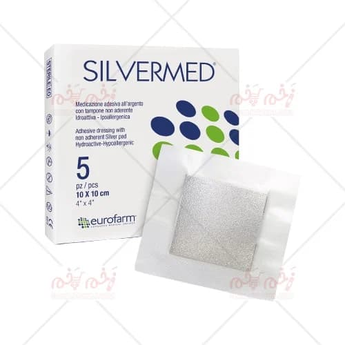 پانسمان نقره چسبدار سیلورمد یوروفارم Eurofarm Silvermed Ag