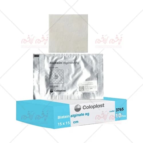 پانسمان بیاتین آلژینات نقره کلوپلاست Coloplast Biatain Alginate Ag