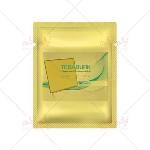 پانسمان سوختگی ماتریس کلاژن و طلا طبابرن تریتا Tebaburn Collagen Dressing