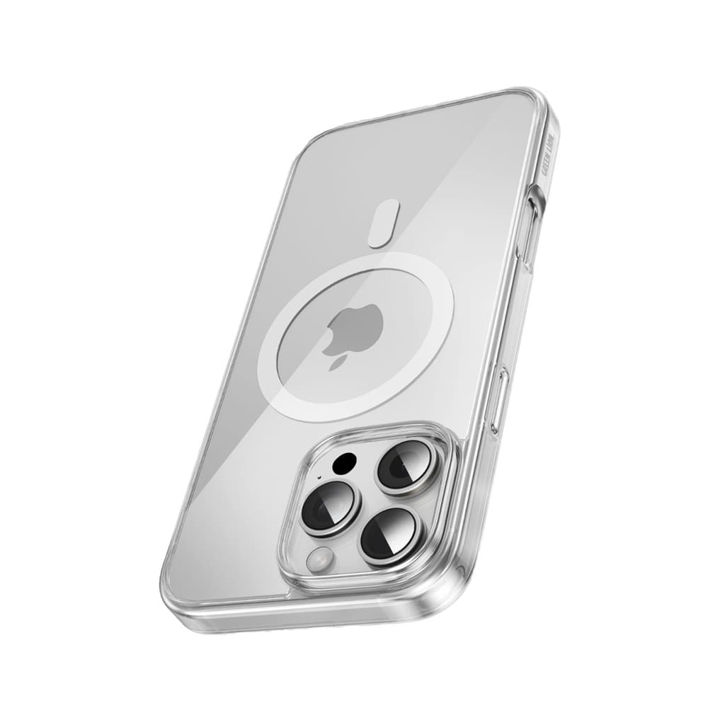 کاور گرین لاین مدل Magsafe Crystal Clear مناسب iPhone 16 Pro Max — تصویر ۴