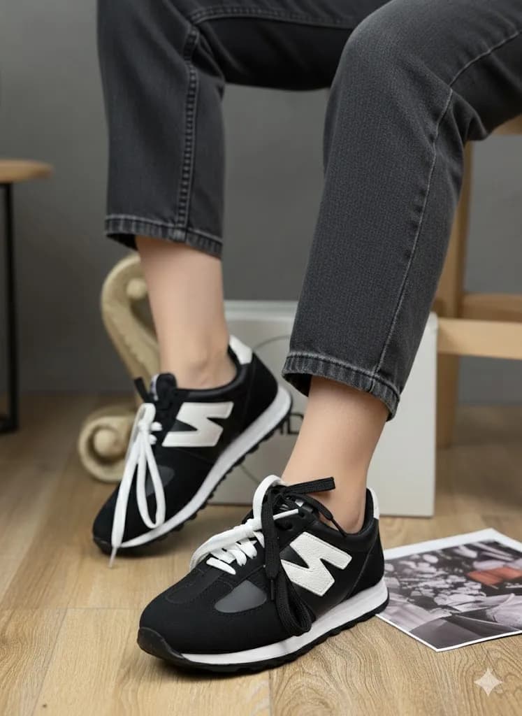 کفش کتونی زنانه نیوبالانس دوبند new balance کد 30116 — تصویر ۷